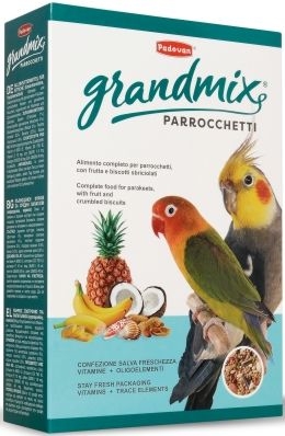 ▷ GrandMix Parrocchetti 850g - Comida para Cotorras, Agapornis y Carolinas