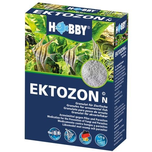 Hobby Ektozon Desinfectante 125gr. medicamento para peces - mascotaencasa