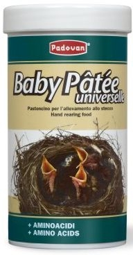 ▷ Baby Patee Universal 100g Padovan - Papilla para Aves Granívoras
