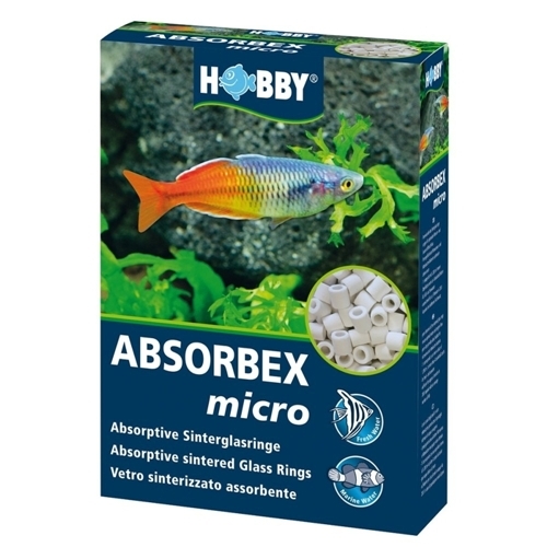 Hobby Absorbex 700g - Canutillos superporosos para acuario - Mascotaencasa