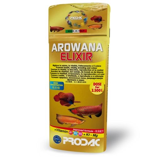 Prodac Arowana Elixir - Vitaminas para peces arowana - mascotaencasa