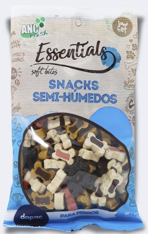 ▷ Snacks Anc Fresh Essentials Huesitos-Corazones 85g - Premios para Perro Semi-Húmedos