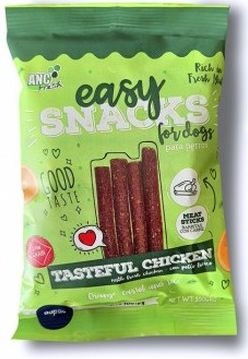 ▷ Premios Easy Snacks Tasteful Chicken 100gr - ANC Fresh Premios para Perros Naturales